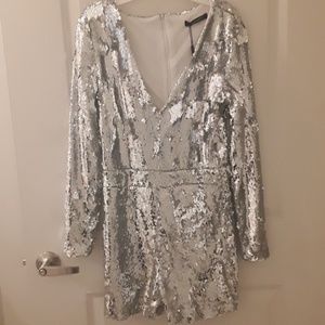 Sequin go go outfit
